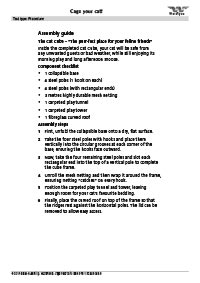 Worksheets Year 8: Cage Your Cat