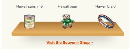 Shop for gifts & souvenirs